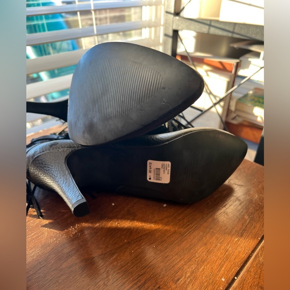 Brand new Lane Bryant Maria fringe ankle boot with fringe.  Size 12.  Never worn - Picture 8 of 10